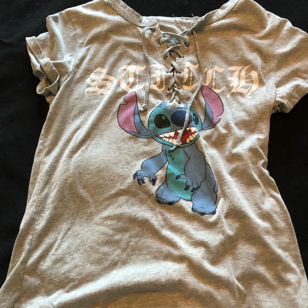 Grey Stitch Tee